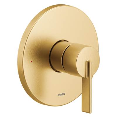Cia M-CORE 3-Series 1-Handle Valve Trim Kit in Brushed Gold (Valve Sold Separately)