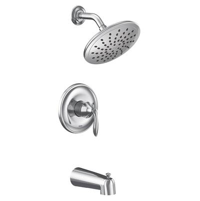 Eva M-CORE 2-Series Eco Performance 1-Handle Tub and Shower Trim Kit in Chrome (Valve Sold Separately)