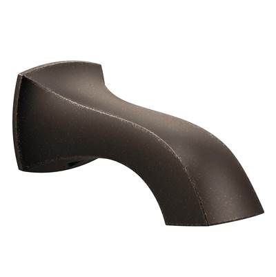 Moen Voss Replacement Tub Non-Diverter Spout 1/2-Inch Slip Fit Connection, Oil Rubbed Bronze