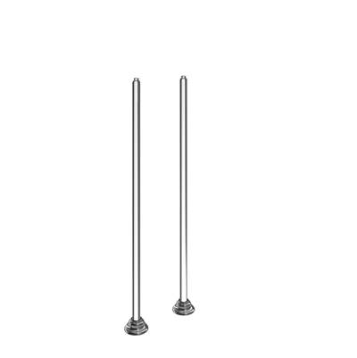 Moen Weymouth Floor Mount Tub Filler Risers in Chrome