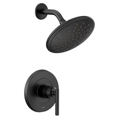 Gibson M-CORE 2-Series Eco Performance 1-Handle Shower Trim Kit in Matte Black (Valve Sold Separately)