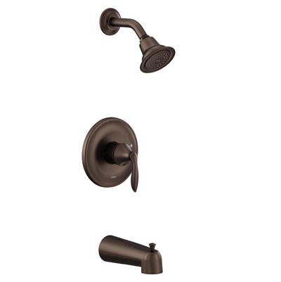 Eva M-CORE 2-Series Eco Performance 1-Handle Tub and Shower Trim Kit in Oil Rubbed Bronze (Valve Sold Separately)