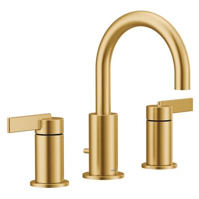 Cia 8 in. Widespread 2-Handle High-Arc Bathroom Faucet Trim Kit in Brushed Gold (Valve Sold Separately)