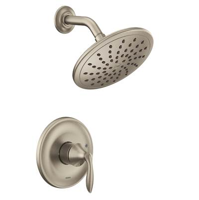 Eva M-CORE 2-Series Eco Performance 1-Handle Shower Trim Kit in Brushed Nickel (Valve Sold Separately)