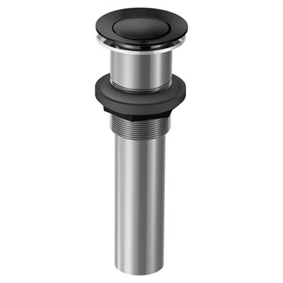 Bathroom Vessel Sink Pop-Up Drain Assembly, Matte Black