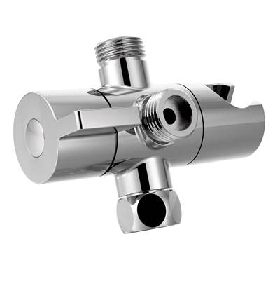 Moen Pivoting Shower Arm Diverter with Hand Shower Cradle, Chrome
