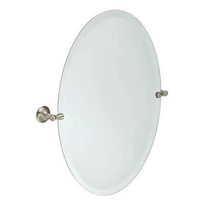 Brushed Nickel Mirror