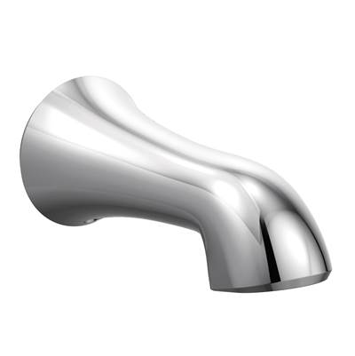 Moen Wynford Replacement Tub Non-Diverter Spout 1/2-Inch Slip Fit Connection, Chrome