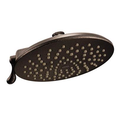 Moen Velocity Two-Function 8-Inch Diameter Eco-Performance Rainshower Showerhead, Oil Rubbed Bronze
