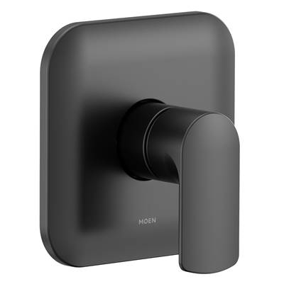 Moen Rizon M-CORE 2-Series 1-Handle Shower Trim Kit in Matte Black (Valve Sold Separately)