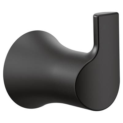 Moen Matte Black Single Robe Hook