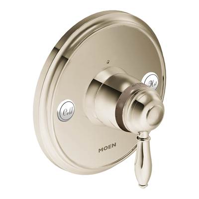 Moen Weymouth Exact Temperature Valve Trim, Nickel - Polished Nickel