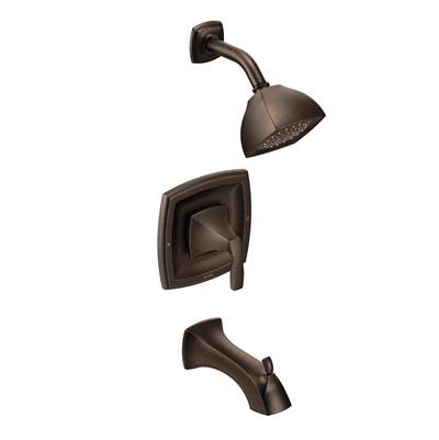 Moen Voss Posi-Temp 1-Handle Tub and Shower Trim Kit in Oil Rubbed Bronze (Valve Sold Separately)