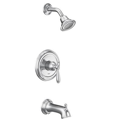 Brantford M-CORE 2-Series Eco Performance 1-Handle Tub and Shower Trim Kit in Chrome (Valve Sold Separately)