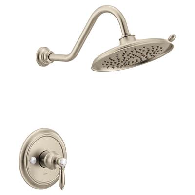 Moen Weymouth M-CORE 3-Series 1-Handle Shower Trim Kit in Brushed Nickel (Valve Sold Separately)