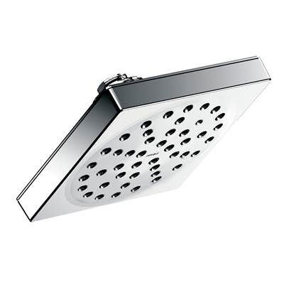 90 Degree 6'' Eco-Performance Single-Function Showerhead with Immersion Technology at 2.0 GPM Flow Rate, Chrome