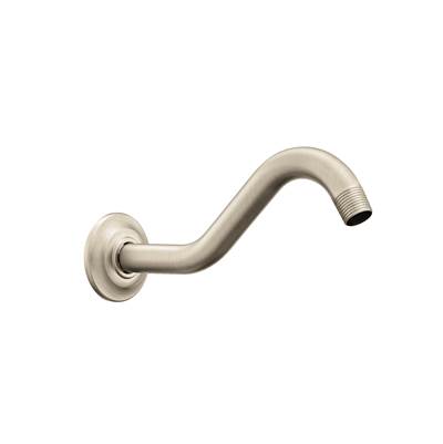 Belfield Shower Arm and Flange, Brushed Nickel
