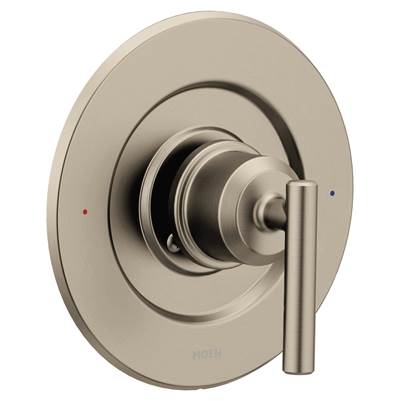 Gibson Posi-Temp Pressure-Balancing Modern Valve Trim, Valve Required, Brushed Nickel