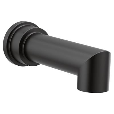 Arris 1/2-Inch Slip Fit Connection Non-Diverting Tub Spout, Matte Black