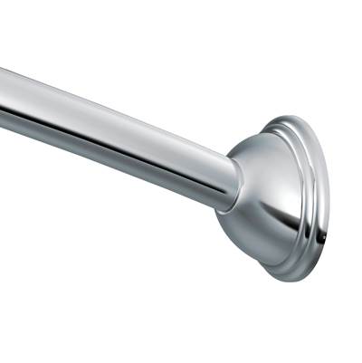 Chrome 5' Curved Shower Rod