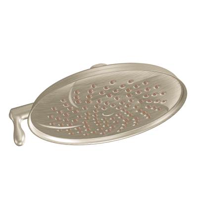 Moen Isabel Multi-Function Two-Function 8-Inch Diameter Rainshower Showerhead, Brushed Nickel