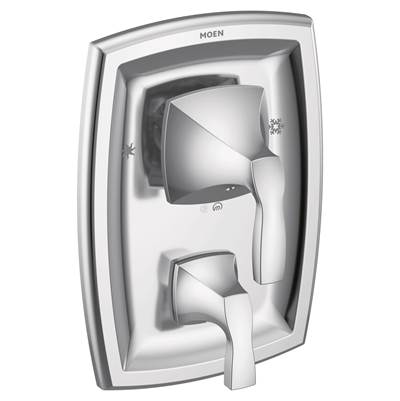Moen Voss Posi-Temp with Built-in 3-Function Transfer Valve Trim Kit, Valve Required, Chrome