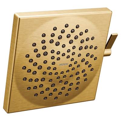 Moen S6364EPBG Two-Function 8-1/2'' Rainshower Spray Head, Brushed Gold