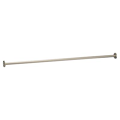Brushed Nickel Shower Rod