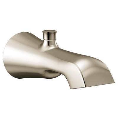Flara 1/2-Inch Slip Fit Connection Diverter Tub Spout, Polished Nickel