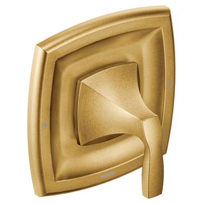 Moen Voss 1-Handle Posi-Temp Valve Trim Kit in Brushed Gold (Valve Sold Separately)