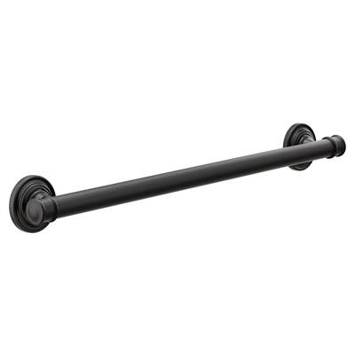 Moen Matte Black 24'' Grab Bar