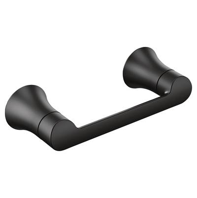 Moen Matte Black Pivoting Paper Holder