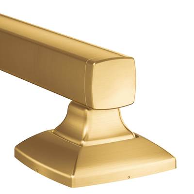 Brushed Gold 24'' Designer Grab Bar