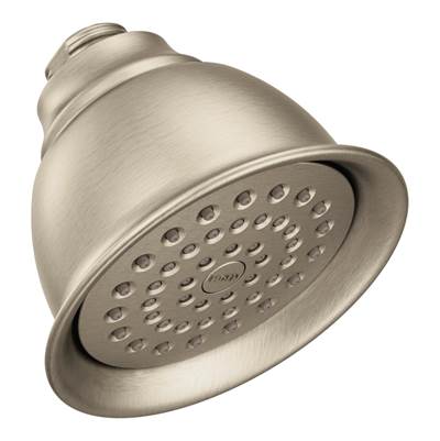 4.38-Inch Single Function Showerhead, Brushed Nickel