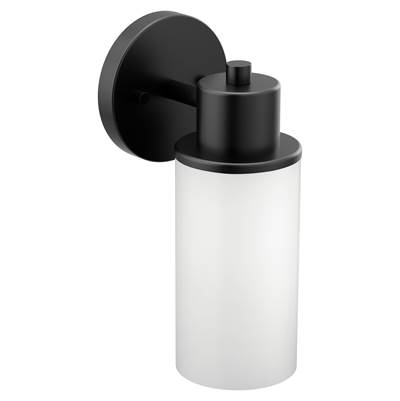 Moen Matte Black One Globe Bath Light