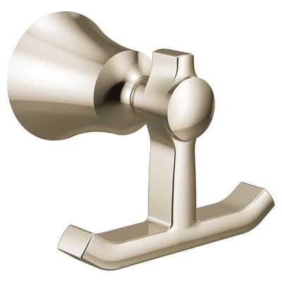 Moen Polished Nickel Double Robe Hook