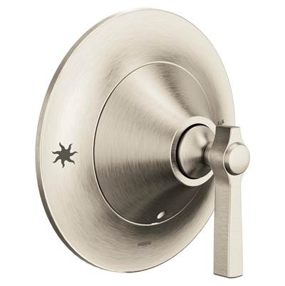 Flara 1-Handle Posi-Temp Valve Trim Kit in Brushed Nickel (Valve Sold Separately)