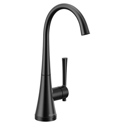 Moen Sip Modern One-Handle High Arc Beverage Faucet in Matte Black