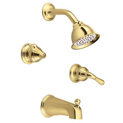 Moen Monticello Replacement Handle Knob Insert, Polished Brass