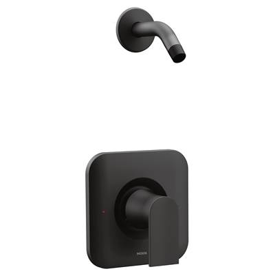 Moen Genta LX Matte Black Posi-Temp Shower Only - No Head