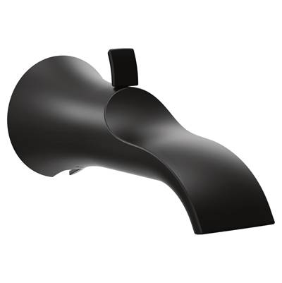 Doux Diverter Tub Spout - Matte Black