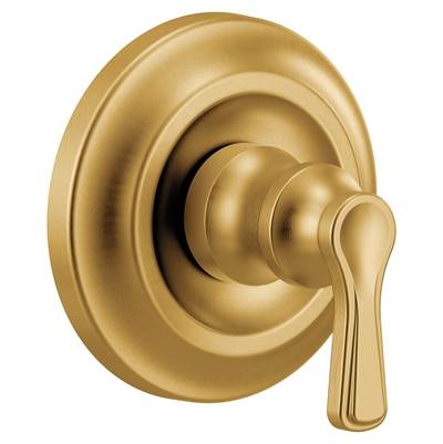 Moen Traditional 1-Handle M-CORE Transfer Valve Trim Kit in Brushed Gold (Valve Sold Separately)