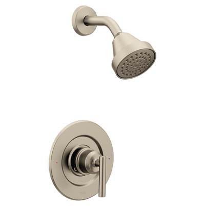 Gibson Posi-Temp Pressure Balancing Eco-Performance Modern Shower Only Trim, Valve Required, Brushed Nickel