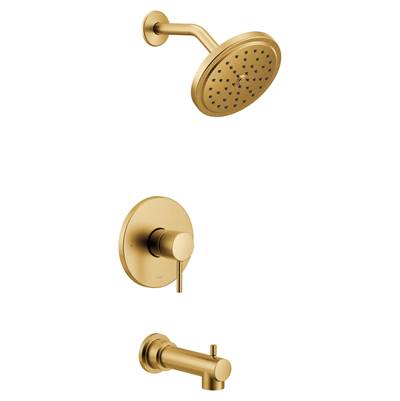 Align M-CORE 3-Series 1-Handle Eco-Performance Tub and Shower Trim Kit in Brushed Gold (Valve Sold Separately)