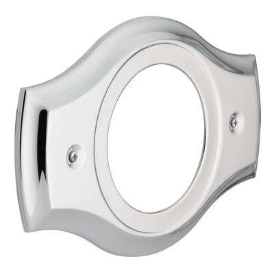 Moen Remodeling Shower Cover Plate for 3-Handle to 2-Handle Shower Updates, Chrome