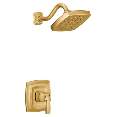 Moen Voss M-CORE 3-Series 1-Handle Eco-Performance Shower Trim Kit in Brushed Gold (Valve Sold Separately)