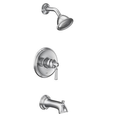 Dartmoor M-CORE 2-Series Eco Performance 1-Handle Tub and Shower Trim Kit in Chrome (Valve Sold Separately)