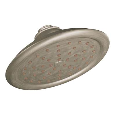 ExactTemp 7'' Eco-Performance One-Function Rainshower Showerhead with Immersion Technology, Brushed Nickel