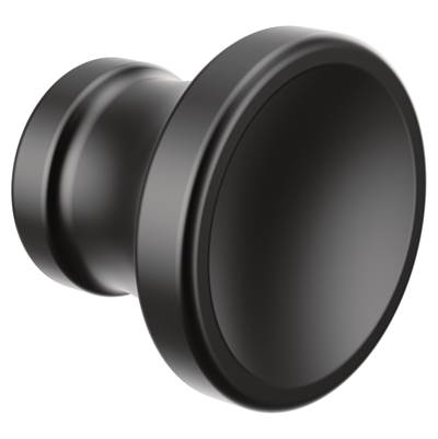 Moen Matte Black Drawer Knob