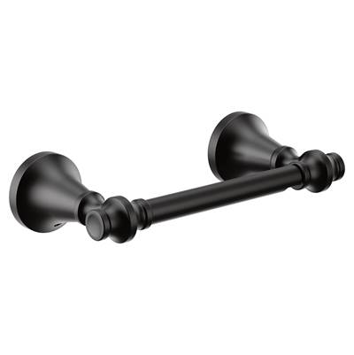 Moen Matte Black Pivoting Paper Holder